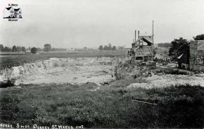 View of Horseshoe Quarry, ca. 1905