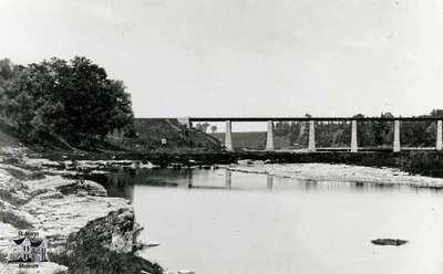 Thames River and Sarnia Bridge