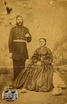 Man and woman, ca 1865