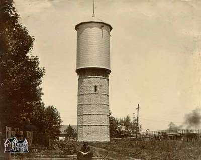 Queen Street overpass and the Water Tower