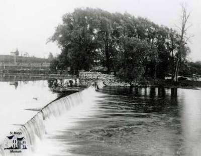 Dam at Victoria Mill