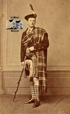 Man in Scottish dress