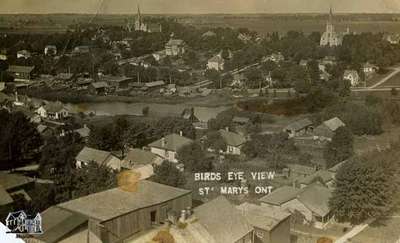 Bird's Eye View of St. Marys