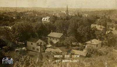 Bird's Eye View of St. Marys