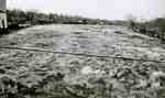Thames River during flood, 1947