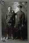 William G. Sandercock and James C. Sandercock in uniform, 1916