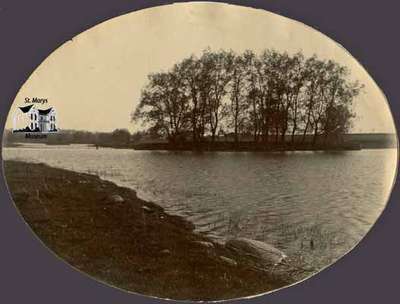 Near the Mathieson Mill Dam, 1900