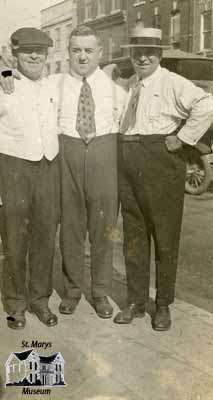 Tommy Farr, Frank Smith and David Farr