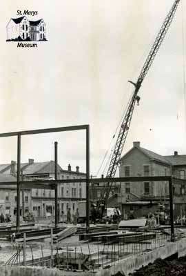 Constructing St. Marys Post Office