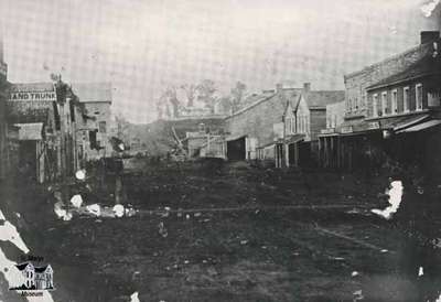 Queen Street looking west up hill