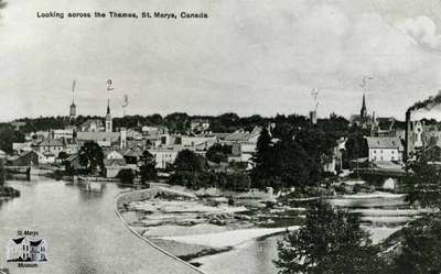 View of St. Marys from the West Ward