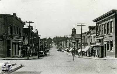 Queen Street looking west from Queen and Church Streets