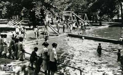 Cadzow Park Pool, ca. 1930s