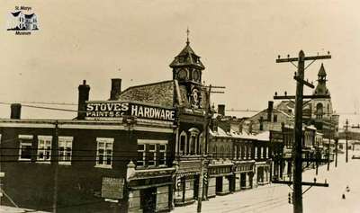 View of Queen Street between Church and Wellington Street (North Side)