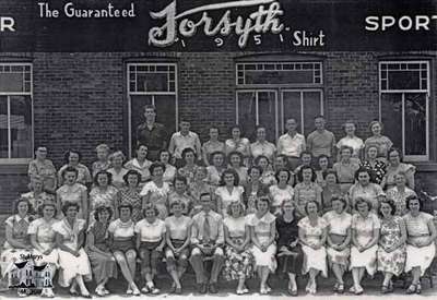 Forsyth Limited Group Staff Photo, 1951