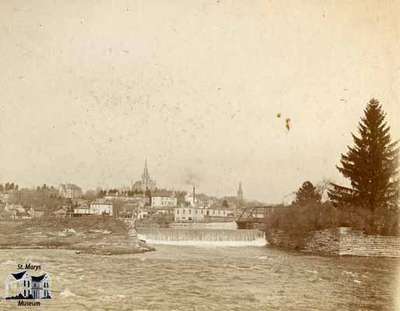 View from West Ward Looking Northeast across the Thames River.