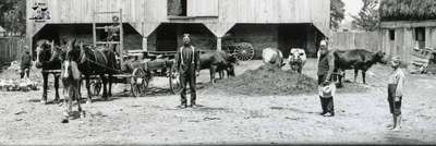 Carter & Isaac - Detail from Barnyard Scene