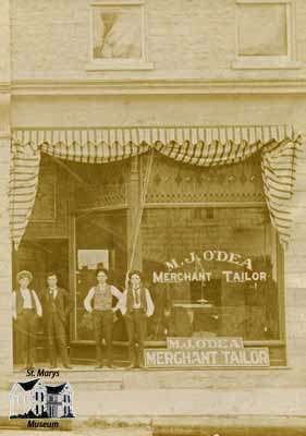 Store of M.J. O'Dea, Merchant Tailor