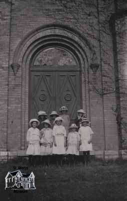 Margaret Dale's Sunday School class at the St. Marys Methodist Church