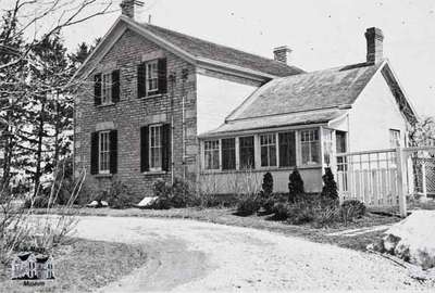 View of the West Side of the Lind Home