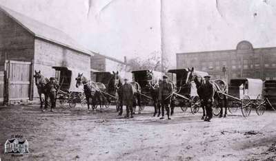 Horse Drawn Delivery Wagons