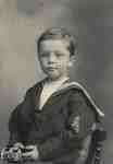 Small boy in sailor's uniform