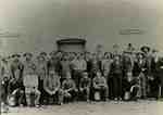 29 men in front of Richardson's Foundry