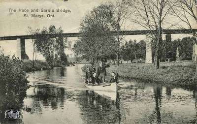 The Race and Sarnia Bridge, St. Marys