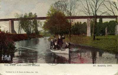 The Race and Sarnia Bridge, St. Marys