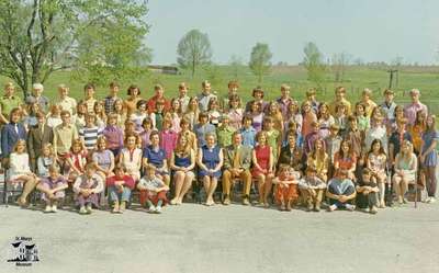 St. Marys North Ward School - Graduating Class 1971-1972