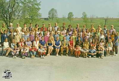 St. Marys North Ward School Graduating Class 1971-1972