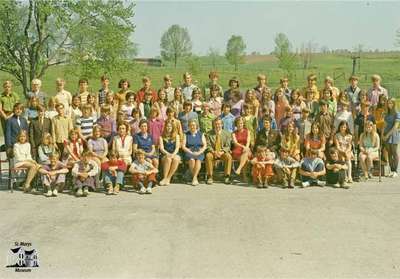 St. Marys North Ward School Graduating Class 1971-1972