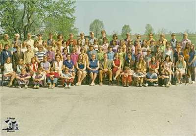 St. Marys North Ward School Graduating Class 1971-1972