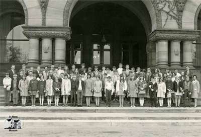 School trip photo to Queen's Park