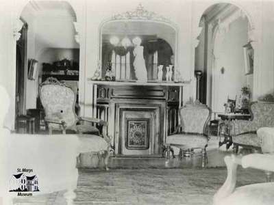 Living room at &quot;Ercildoune&quot; (Sparks House)