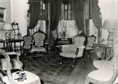 Living room at Ercildoune