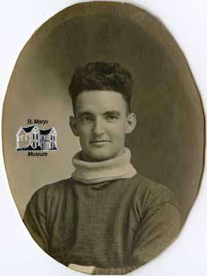 Member of St. Marys Lacrosse Team 1920