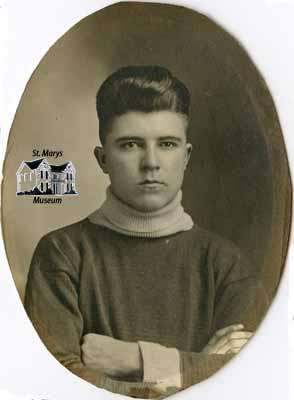 Member of St. Marys Lacrosse Team 1920