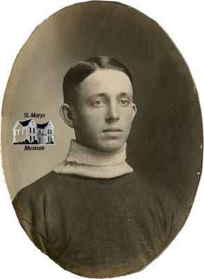 Member of St. Marys Lacrosse Team 1920