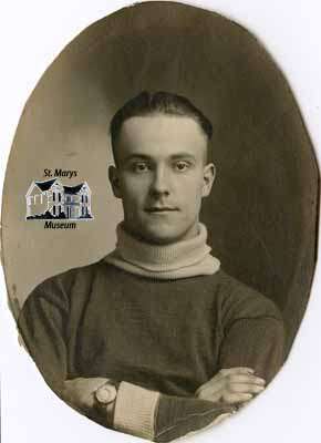 Member of St. Marys Lacrosse Team 1920