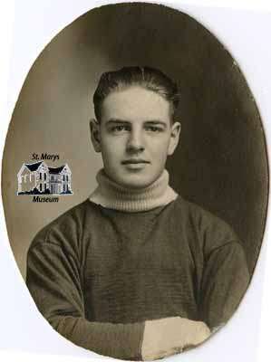 Member of St. Marys Lacrosse Team 1920