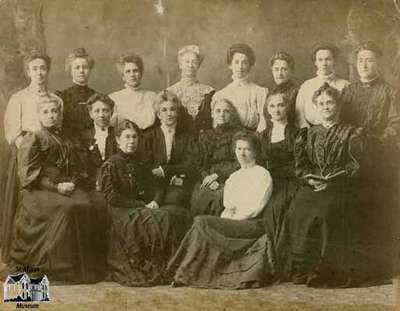 Women's Missionary Society, St. Marys Methodist Church, 1908