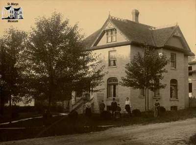 Brick Home on corner of Tracy and Park Streets (199 Tracy Street)