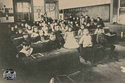 School room at Dormer School