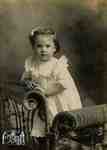 Ella Faulkner as a small child