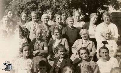 Group of women and children