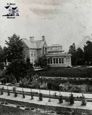 W.V. Hutton home - Westover Park, 1884