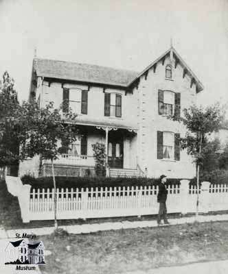 William Andrews Senior house on Church Street, 1884