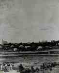 North Ward from the GTR bridge over Trout Creek, 1884