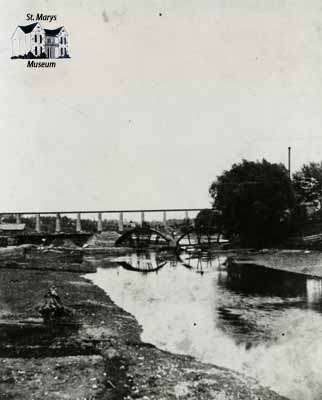 Church Street bridge being built